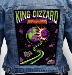 King Gizzard & The Lizard Wizard 18 - Photo Quality Printed Back Patch