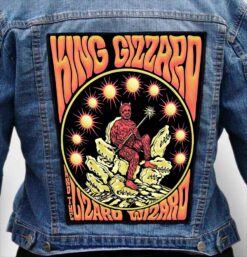 King Gizzard & The Lizard Wizard 2 - Photo Quality Printed Back Patch