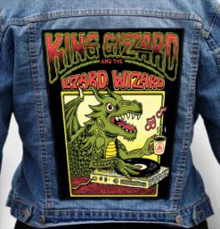 King Gizzard & The Lizard Wizard 23 - Photo Quality Printed Back Patch