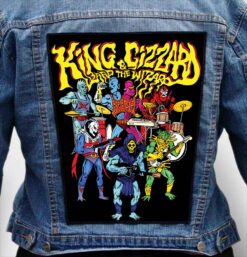 King Gizzard & The Lizard Wizard 24 - Photo Quality Printed Back Patch