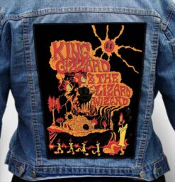 King Gizzard & The Lizard Wizard 29 - Photo Quality Printed Back Patch