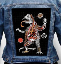 King Gizzard & The Lizard Wizard 34 - Photo Quality Printed Back Patch