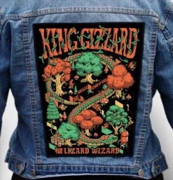 King Gizzard & The Lizard Wizard 40 - Photo Quality Printed Back Patch