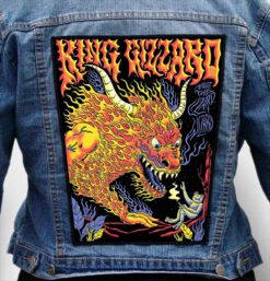 King Gizzard & The Lizard Wizard 5 - Photo Quality Printed Back Patch