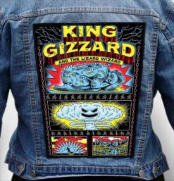 King Gizzard & The Lizard Wizard 6 - Photo Quality Printed Back Patch