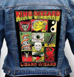 King Gizzard & The Lizard Wizard 7 - Photo Quality Printed Back Patch