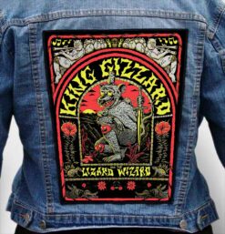 King Gizzard & The Lizard Wizard 8 - Photo Quality Printed Back Patch