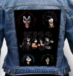 Kiss 183 - Photo Quality Printed Back Patch