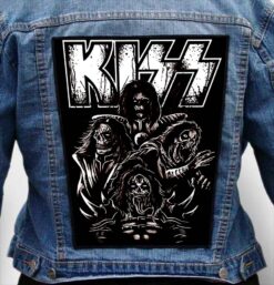 Kiss 274 - Photo Quality Printed Back Patch
