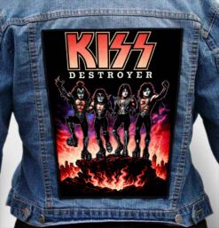 Kiss 29 - Photo Quality Printed Back Patch