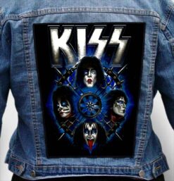 Kiss 309 - Photo Quality Printed Back Patch