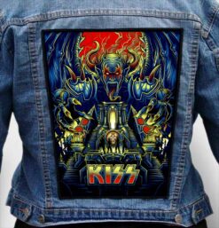 Kiss 312 - Photo Quality Printed Back Patch