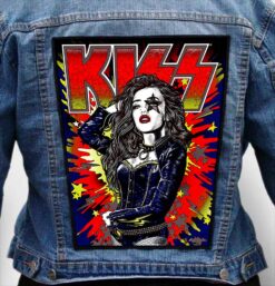 Kiss 313 - Photo Quality Printed Back Patch