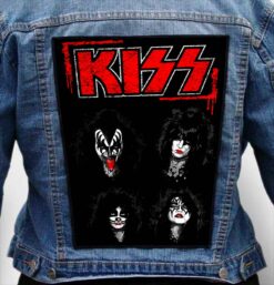 Kiss 314 - Photo Quality Printed Back Patch