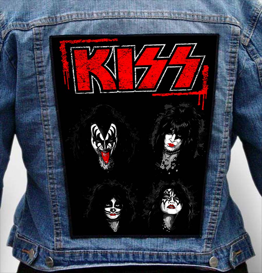 Kiss 314 - Photo Quality Printed Back Patch