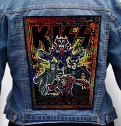 Kiss 315 - Photo Quality Printed Back Patch