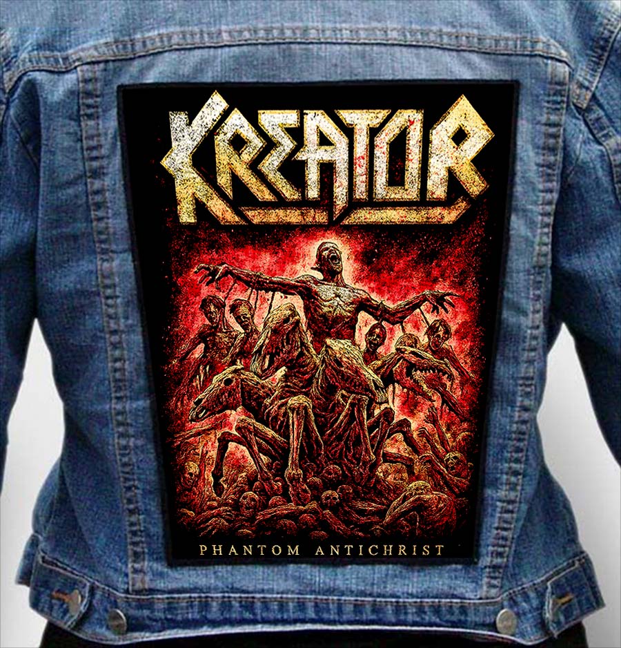 Kreator 76 - Photo Quality Printed Back Patch