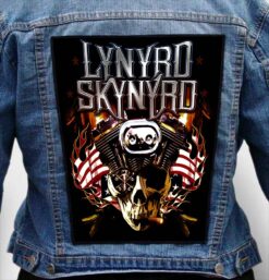 Lynard Skynard 70 - Photo Quality Printed Back Patch