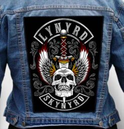 Lynard Skynard 73 - Photo Quality Printed Back Patch