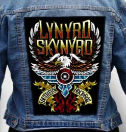 Lynard Skynard 75 - Photo Quality Printed Back Patch
