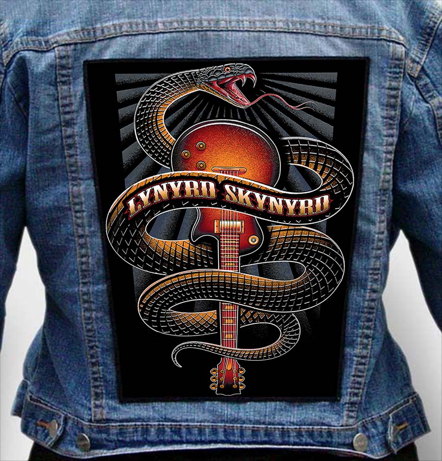 Lynyrd Skynyrd 11 - Photo Quality Printed Back Patch