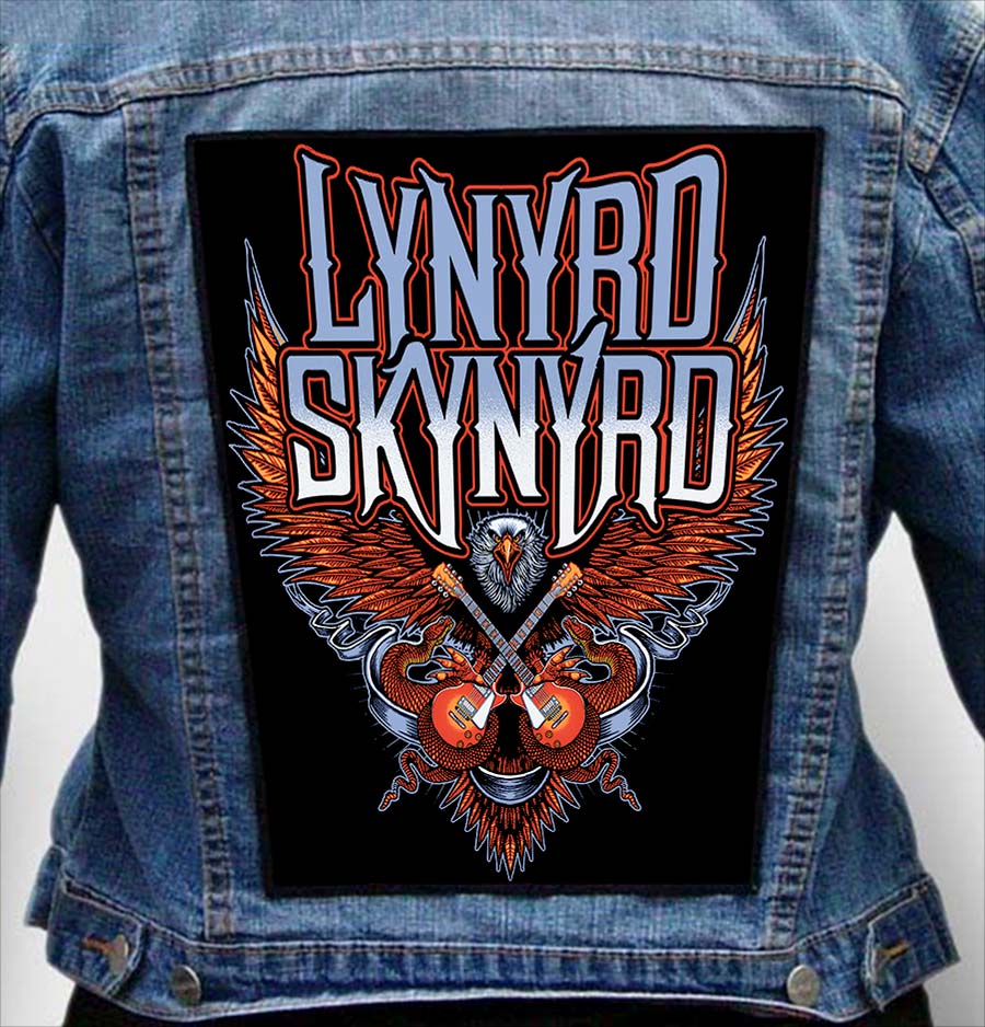 Lynyrd Skynyrd 12 - Photo Quality Printed Back Patch