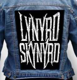 Lynyrd Skynyrd 3 - Photo Quality Printed Back Patch