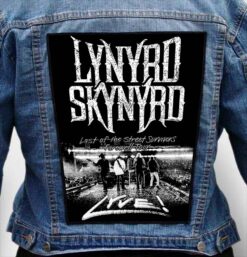 Lynyrd Skynyrd 5 - Photo Quality Printed Back Patch