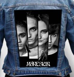 Maneskin 1 - Photo Quality Printed Back Patch