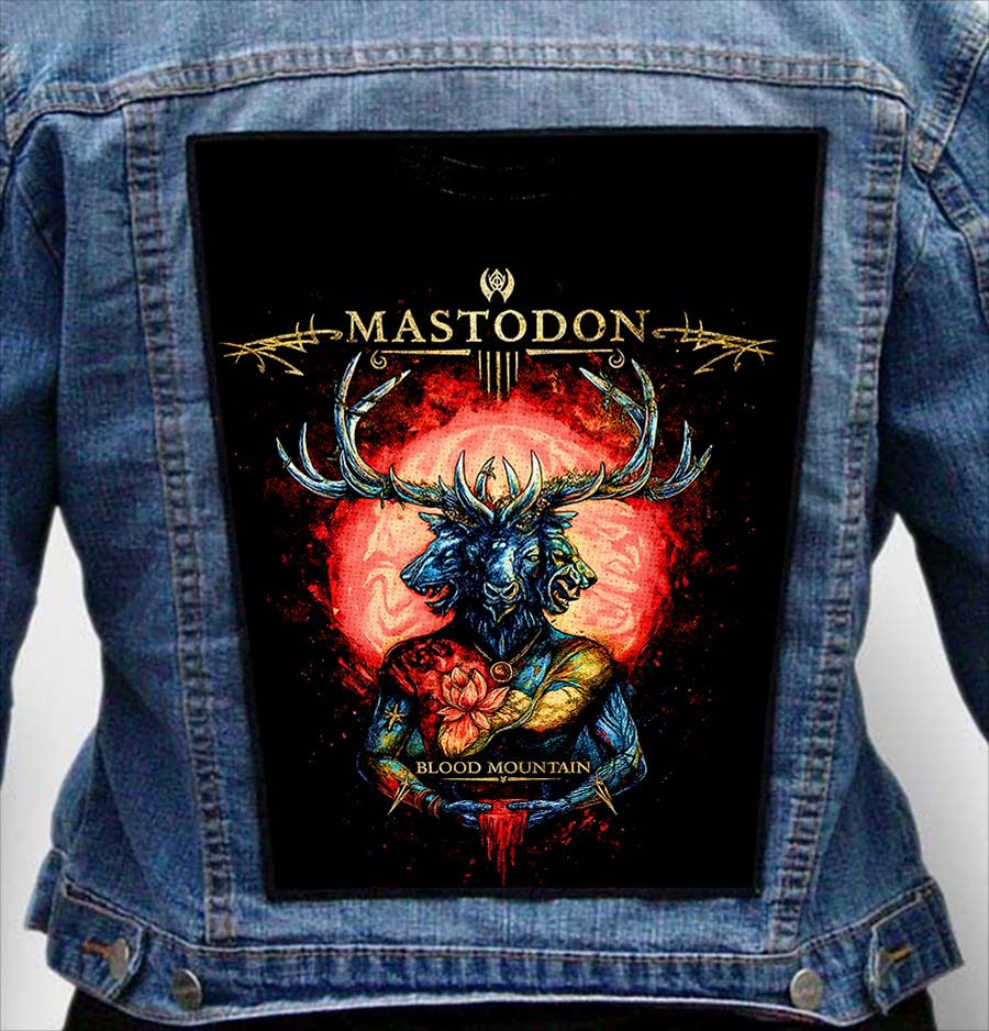 Mastadon 81 - Photo Quality Printed Back Patch