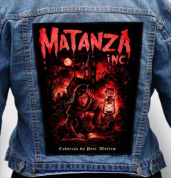 Matanza 127 - Photo Quality Printed Back Patch