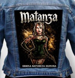 Matanza 128 - Photo Quality Printed Back Patch