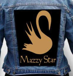 Mazzy star 17 - Photo Quality Printed Back Patch