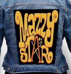Mazzy star 8 - Photo Quality Printed Back Patch