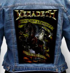 Megadeth 217 - Photo Quality Printed Back Patch