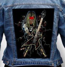 Metal 229 - Photo Quality Printed Back Patch