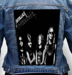 Metallica 123 - Photo Quality Printed Back Patch