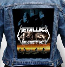 Metallica 40 - Photo Quality Printed Back Patch