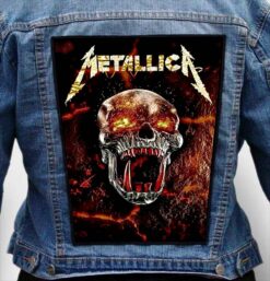 Metallica 6 - Photo Quality Printed Back Patch