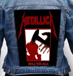 Metallica 86 - Photo Quality Printed Back Patch