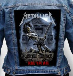 Metallica 9 - Photo Quality Printed Back Patch