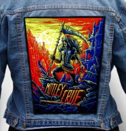 Motley Crue 265 - Photo Quality Printed Back Patch