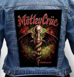 Motley Crue 82 - Photo Quality Printed Back Patch