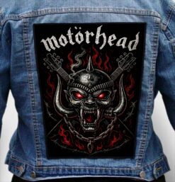 Motorhead 12 - Photo Quality Printed Back Patch