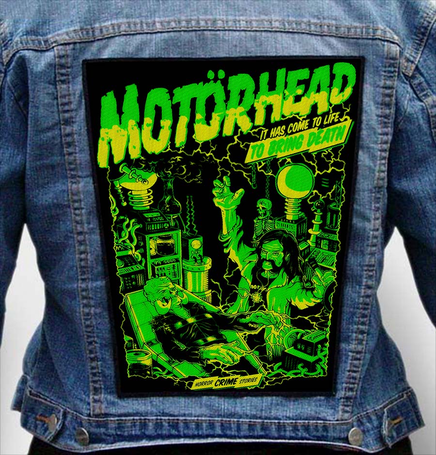 Motorhead 96 - Photo Quality Printed Back Patch