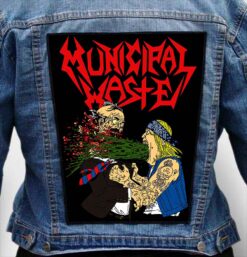 Municipal Waste 99 - Photo Quality Printed Back Patch