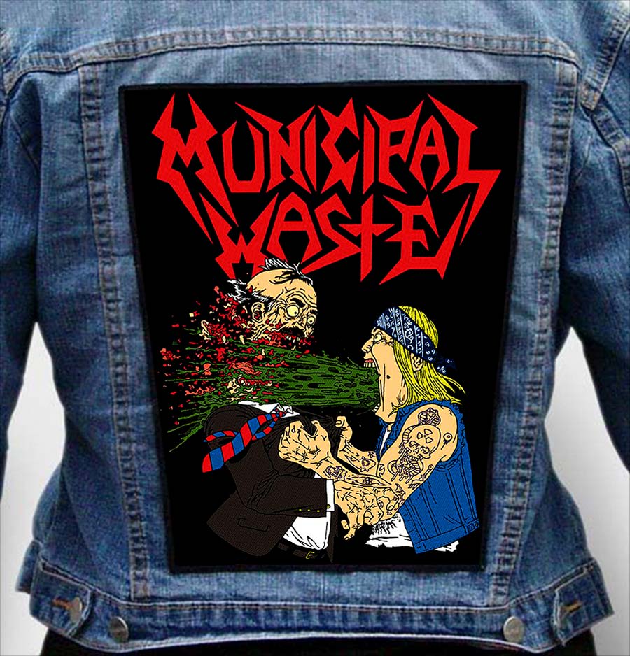 Municipal Waste 99 - Photo Quality Printed Back Patch