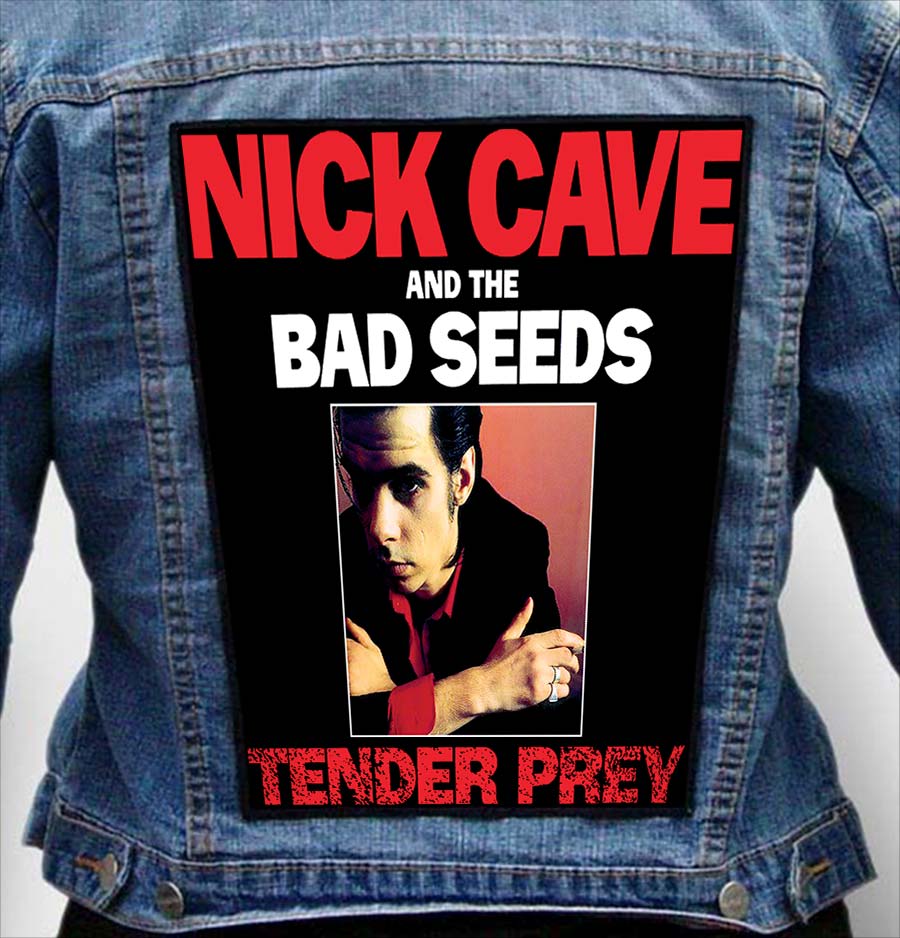 NICK CAVE 1 - Photo Quality Printed Back Patch