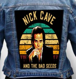 NICK CAVE 2 - Photo Quality Printed Back Patch