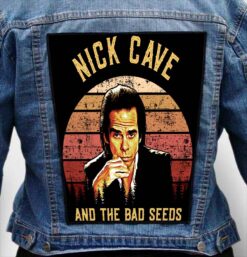 NICK CAVE 3 - Photo Quality Printed Back Patch